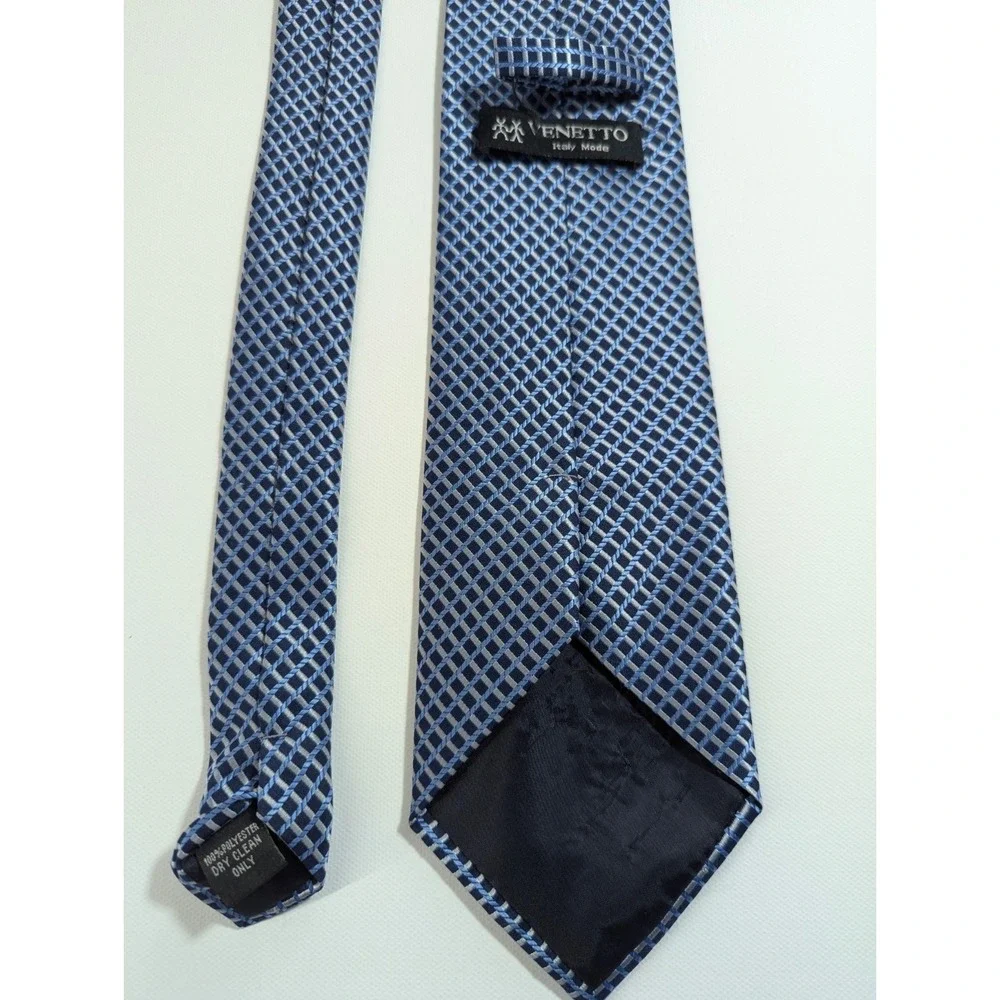 venetto tie 100% Polyester Overlay Stripes